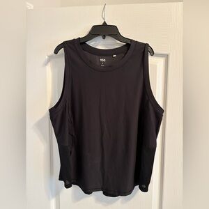 DSG Women's Classic Black Tank Top, Size Large